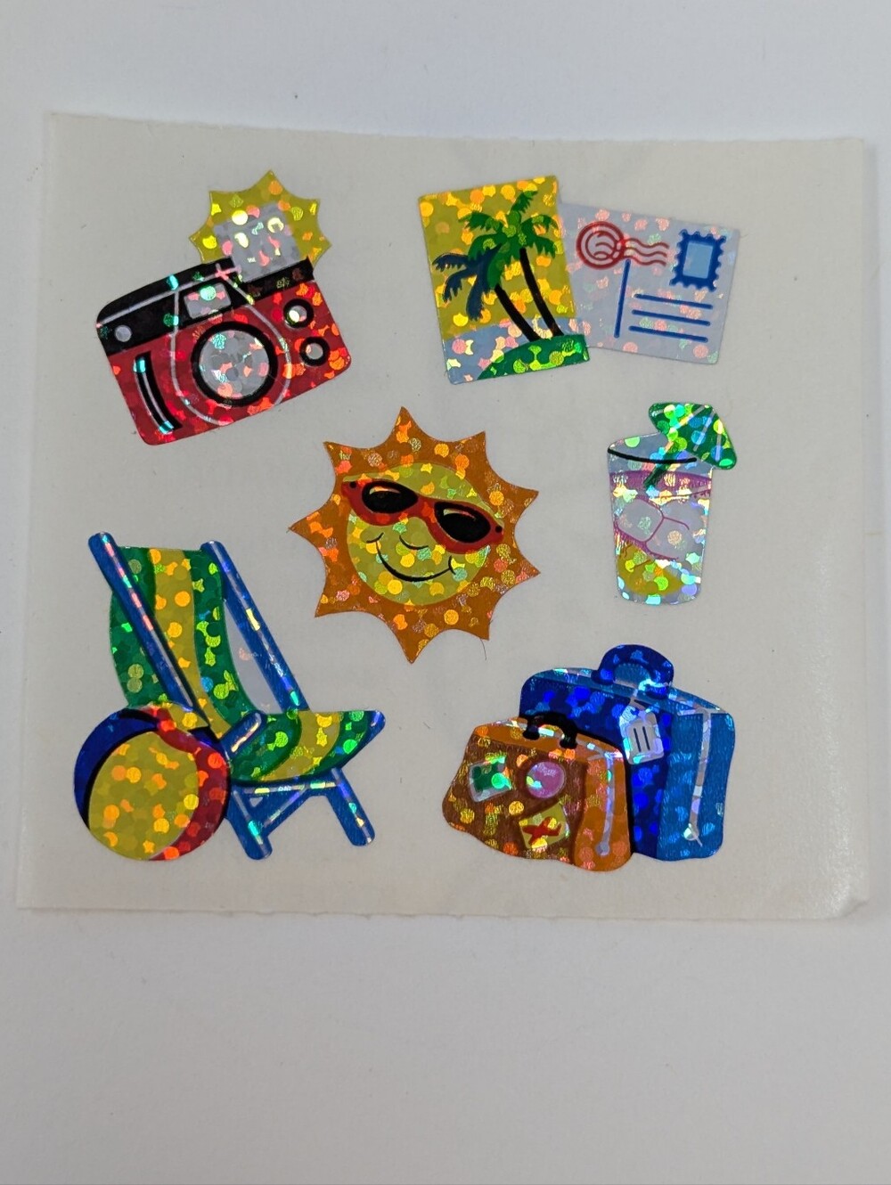 Sandylion Stickers Summer Travel Sun Camera  Beach Vintage